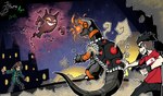 Rating: s
ID: 5375666
Date: 2025-02-15 17:27:06 -0500
Status: active
Score: 4
anthro fakemon fight fire group human jhony_ryu male mammal nintendo orange_body pokemon pokemon_(species) pokemon_reloaded pokemon_tower_ghost purple_body smoke tail torkore post #5375666