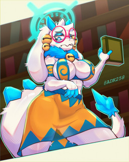 Rating: s
ID: 5675102
Date: 2025-06-29 10:24:57 -0400
Status: active
Score: 14
2024 absurd_res acedark258 angela_flux anthro atlyss bell bell_collar big_breasts blue_eyes blue_horn book breasts cleavage clothed clothing collar eyebrows eyelashes eyewear female fingerless_(marking) fur glasses halo hi_res holding_book holding_object horn kubold_(atlyss) neck_tuft round_glasses solo tuft white_body white_fur post #5675102