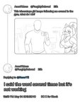 Rating: s
ID: 5544248
Date: 2025-05-02 16:21:01 -0400
Status: active
Score: 7
2023 3:4 3_horns 5_fingers anon_(snoot_game) anthro arsenic_iii athletic_wear bald big_breasts black_and_white blush bottomwear bra breasts cavemanon_studios ceratopsian cleavage clothed clothing dinosaur duo english_text eyelashes facial_horn female fingers freckled_face freckles frill_(anatomy) hair hand_on_hip hi_res horn human long_hair long_sleeve_shirt male mammal meme midriff monochrome multi_horn nose_horn ornithischian pants ponytail prehistoric_species reptile scalie selfie sera_(snoot_game) snoot_game sports_bra sweatpants text thong_straps triceratops twitter underwear post #5544248