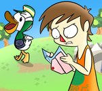 Rating: s
ID: 5632958
Date: 2025-06-10 13:00:27 -0400
Status: pending
Score: 4
2019 3_fingers 3_toes 4_fingers animal_crossing anthro arms_bent avian beady_eyes beak bird black_eyes blue_sky bottomless bottomless_anthro bottomless_male brown_hair clear_sky clothed clothed_anthro clothed_human clothed_male clothing colored cookieboy011 day delivery_(commerce) delivery_employee digital_drawing_(artwork) digital_media_(artwork) dress duo english_description feathers feet fingers grass green_clothing green_shirt green_topwear hair holding_object holding_paper human light lighting looking_at_another looking_at_paper looking_back looking_back_at_another mailbag male male_anthro male_human mammal membrane_(anatomy) nintendo no_eyebrows open_beak open_mouth orange_beak orange_clothing orange_dress outside paper pelecaniform pelican pete_(animal_crossing) plant postal_carrier postal_delivery red_nose red_tongue rock shaded shielding_eyes shirt short_hair shoulder_bag sky standing story story_in_description tail tail_feathers tan_body tan_skin teeth toes tongue topwear tree triangle_nose villager_(animal_crossing) webbed_feet white_body white_feathers white_tail worried_look post #5632958