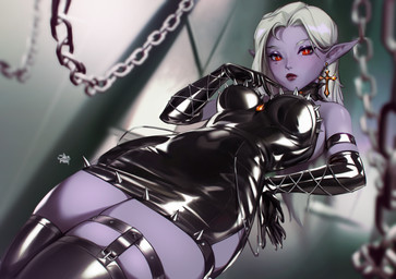 Rating: s
ID: 5670753
Date: 2025-06-27 10:13:15 -0400
Status: active
Score: 2
armwear black_armwear black_clothing black_dress black_elbow_gloves black_gloves black_handwear black_latex black_legwear black_thigh_highs black_topwear blurred_background clothed clothing dark_elf dress ear_piercing elbow_gloves elf female female_humanoid front_view gloves hair handwear hi_res humanoid humanoid_pointy_ears inside latex latex_armwear latex_clothing latex_dress latex_elbow_gloves latex_gloves latex_handwear latex_legwear latex_thigh_highs latex_topwear legwear long_hair looking_at_viewer mouth_closed piercing pointy_ears purple_body purple_skin red_eyes shermugi signature solo standing thigh_highs topwear white_hair post #5670753