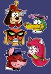 Rating: s
ID: 4689550
Date: 2024-03-30 19:16:16 -0400
Status: active
Score: 10
2024 2cupsoforangejuice alien alligator alligatorid anthro artist_name black_nose blue_background bow_tie brak canid canine canis cattanooga_cats clothing crocodilian domestic_cat domestic_dog eyelashes fangs felid feline felis female fleegle_(the_banana_splits) fur green_body green_sclera group hair hanna-barbera hardy_har_har hat headgear headshot_portrait headwear hi_res hyena kitty_jo lippy_the_lion_and_hardy_har_har male mammal outline pink_hair portrait purple_clothing purple_hat purple_headwear red_body red_fur reptile scalie simple_background smile space_ghost_(series) spotted_hyena teeth text the_banana_splits tongue tongue_out wally_gator wally_gator_(series) post #4689550