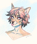 Rating: s
ID: 5657897
Date: 2025-06-21 11:18:32 -0400
Status: active
Score: 1
ambiguous_anthro ambiguous_gender anthro blep bust_portrait eyelashes felid front_view glistening glistening_eyes hair hi_res looking_at_viewer mammal marie_merkh mouth_closed orange_body orange_hair pink_hair portrait red_tongue signature simple_background solo tongue tongue_out white_body post #5657897