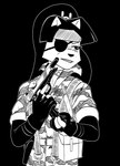 Rating: s
ID: 5115560
Date: 2024-10-14 22:01:34 -0400
Status: active
Score: 8
2024 anthro black_and_white callmewritefag chizu_(usagi_yojimbo) clothed clothing cosplay digital_drawing_(artwork) digital_media_(artwork) domestic_cat eye_patch eyewear felid feline felis female fingers fur gun hair handgun hi_res holding_gun holding_object holding_ranged_weapon holding_weapon konami m1911 mammal metal_gear monochrome naked_snake pistol ranged_weapon simple_background solo usagi_yojimbo weapon post #5115560