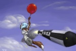 Rating: s
ID: 251376
Date: 2012-09-24 20:38:51 -0400
Status: active
Score: 1
2006 anthro balloon balloon_support barefoot biped blue_hair blue_sky canid canine cloud dipstick_tail english_text feet female flying fox fur hair hanging_from_balloon hazard_symbol hazard_symbol_print holding_balloon holding_object inflatable inflatable_support mammal markings missile multicolored_tail nuclear nuclear_missile outside print_weapon radiation_symbol radiation_symbol_print red_body red_fur rocket sky skyscape smoke solo symbol tail tail_markings text text_on_weapon text_print uniformvixen united_states_of_america weapon post #251376