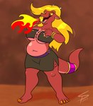 Rating: s
ID: 5587136
Date: 2025-05-20 22:01:09 -0400
Status: pending
Score: 1
accessory anthro belly big_belly big_breasts blonde_hair bracelet breasts breath_powers cleavage clothed clothed_anthro clothed_female clothing dragon elemental_manipulation female fire fire_breathing fire_manipulation furgonomics hair hi_res jewelry magma_(sparkpad) mythological_creature mythological_scalie mythology open_mouth orange_eyeshadow pounding_chest purple_eyes red_body ring scalie slightly_chubby slightly_chubby_anthro slightly_chubby_female solo sparkpad tail tail_accessory tail_jewelry tail_ring under_boob post #5587136