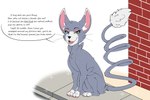 Rating: s
ID: 5119752
Date: 2024-10-16 19:20:49 -0400
Status: active
Score: 16
3_toes arm_tuft black_nose blue_eyes brick building claws confident confident_female dialogue dipstick_ears dipstick_tail domestic_cat ear_markings elbow_tuft english_text eyeshadow fangs feet felid feline felis female feral feral_temptation fur generation_4_pokemon glameow grey_body grey_fur hi_res hip_tuft inner_ear_fluff long_tail long_whiskers makeup mammal marcushunter markings multicolored_ears neck_tuft nintendo pawpads pink_eyeshadow pink_pawpads pokemon pokemon_(species) sidewalk simple_background smile smug solo tail tail_coil tail_markings talking_feral teeth text the_succubus_hunt toes tuft whiskers white_background white_body white_claws white_ear_tips white_fur white_paws white_snout white_tail_tip yellow_sclera post #5119752