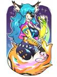 Rating: s
ID: 1941967
Date: 2019-07-24 17:13:08 -0400
Status: active
Score: 6
2019 3:4 absurd_res anthro bangs belt biped black_body black_fur black_tail blue_eyes blue_hair bottomwear bracelet breasts canid canine chest_tuft claws clothed clothing crop_top diamonds_(suit) digital_media_(artwork) ear_tuft eyebrows eyeliner eyeshadow facial_markings female fingers fox fur glowing glowstick hair happy head_markings hi_res highlights_(coloring) jewelry kiervocado latex lights lisa_rocha long_hair long_tail looking_at_viewer makeup mammal markings one_eye_closed orange_body orange_fur orange_tail pants portrait raised_eyebrow shirt side_boob smile solo sparkles standing star stripes suit_symbol tail three-quarter_portrait topwear torn_bottomwear torn_clothing torn_pants tuft wavy_hair white_body white_claws white_fur white_tail wink post #1941967
