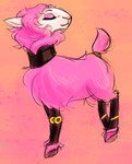 Rating: s
ID: 2900524
Date: 2021-08-28 12:18:44 -0400
Status: active
Score: 82
black_body bovid candyfloss caprine cybernetics cyborg eyes_closed eyeshadow female feral fur gradient_background hooves machine makeup mammal multicolored_body orange_background pink_body pink_fur sexbot sheep simple_background solo soulcentinel standing violetechoes white_body post #2900524