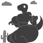 Rating: s
ID: 5493316
Date: 2025-04-09 18:40:57 -0400
Status: active
Score: 47
1:1 anthro big_breasts big_butt black_body breasts butt dinosaur dinosaur_(google_chrome) featureless_breasts female google google_chrome hi_res huge_breasts huge_butt lustym monochrome muscular muscular_female muscular_thighs non-mammal_breasts prehistoric_species reptile scalie simple_background solo tail theropod white_background post #5493316