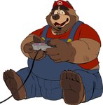 Rating: s
ID: 5007535
Date: 2024-08-24 16:44:58 -0400
Status: active
Score: 29
2024 anthro belly big_belly bulge canid canine clothing controller cosplay eyewear feet game_controller glasses hi_res kemono male mammal mario mario_bros nintendo nintendo_controller overalls overweight overweight_male raccoon_dog shirt simple_background sitting smile snes_controller solo super_nintendo tanuki tanumoto tanumototanooki topwear vtuber white_background post #5007535