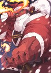 Rating: s
ID: 4582943
Date: 2024-02-06 19:09:56 -0500
Status: active
Score: 9
astar beard christmas christmas_clothing christmas_headwear claws clothing costume demon ear_piercing ear_ring eyebrows facial_hair finger_claws fire flaming_eyebrows hat headgear headwear hi_res holidays horn humanoid lifewonders live_a_hero male piercing red_body ring_piercing santa_costume santa_hat sawch_cls snow solo yellow_eyes post #4582943