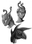 Rating: s
ID: 2828989
Date: 2021-07-13 18:41:50 -0400
Status: active
Score: 13
4_eyes alien ambiguous_gender andalite animorphs beak eyebrows eyestalks fur head_spikes headshot_portrait hi_res hork-bajir monochrome mouthless multi_eye portrait saeto15 scales scalie simple_background solo spikes spikes_(anatomy) white_background post #2828989