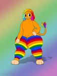 Rating: s
ID: 5666021
Date: 2025-06-25 00:55:43 -0400
Status: active
Score: 2
3:4 absurd_res animate_inanimate anthro butt clothed clothing featureless_crotch felid hair hand_on_hip hi_res huge_thighs legwear lgbt_pride lgbt_pride_month lion living_plushie male mammal monster multicolored_hair orange_body pantherine partially_clothed plushie pride_colors rainbow_hair shadow simple_background solo spikepillow spread_legs spreading stockings tail thick_thighs wide_stance yarnaby_(poppy_playtime) post #5666021