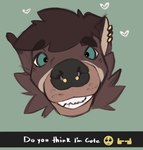 Rating: s
ID: 4677252
Date: 2024-03-24 13:18:26 -0400
Status: active
Score: 21
anthro barbell_piercing caption chromawolf circular_barbell_piercing ear_piercing emoji facial_piercing head_tuft heart_symbol hi_res hyena male mammal meme neck_tuft nose_piercing nose_ring piercing please_respond ring_piercing septum_circular_barbell septum_piercing sharp_teeth smile snapchat solo teeth tuft post #4677252