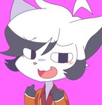 Rating: s
ID: 3963000
Date: 2023-03-31 06:53:01 -0400
Status: active
Score: 35
2019 ambiguous_gender anthro bangs black_body black_ears black_fur black_hair blush clothing domestic_cat fangs felid feline felis fur fur_markings gesture goldfish_(yonkagor) hair hand_gesture highlights_(coloring) looking_at_viewer mammal markings middle_finger multicolored_body multicolored_ears multicolored_fur multicolored_hair open_mouth orange_clothing red_clothing smile solo teeth two_tone_body two_tone_ears two_tone_fur two_tone_hair white_body white_ears white_fur white_hair yonkagor post #3963000