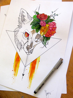 ambiguous_gender bone canine casynuf cheek_tuft directional_arrow ear_tuft facial_markings fangs feral flower front_view fur headshot_portrait hi_res intersection leaves looking_at_viewer mammal markings plant portrait red_eyes restricted_palette rose simple_background skeleton slit_pupils solo teeth traditional_media_(artwork) tuft white_background wolf
Rating: Safe
Score: 1
User: Nicklo6649
Date: April 19, 2018 ambiguous_gender bone canine casynuf cheek_tuft directional_arrow ear_tuft facial_markings fangs feral flower front_view fur headshot_portrait hi_res intersection leaves looking_at_viewer mammal markings plant portrait red_eyes restricted_palette rose simple_background skeleton slit_pupils solo teeth traditional_media_(artwork) tuft white_background wolf
Rating: Safe
Score: 1
User: Nicklo6649
Date: April 19, 2018