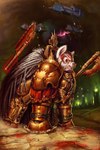 Rating: s
ID: 3835558
Date: 2023-01-26 10:11:06 -0500
Status: active
Score: 15
2013 2:3 absurd_res adeptus_astartes alternate_species angron angry armor axe blood blood_on_face bodily_fluids cape chain chainaxe clenched_teeth clothing dripping_blood dual_wielding earth_pony equid equine feral feralized friendship_is_magic full-length_portrait gold_(metal) gold_armor hasbro hi_res holding_object holding_weapon horse machine male mammal my_little_pony pale_skin ponification pony portrait power_armor primarch red_eyes russian_description shaded soft_shading solo space_marine spacecraft teeth telekinesis vehicle vombavr warhammer_(franchise) warhammer_40000 weapon world_eaters post #3835558