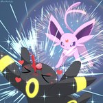 Rating: s
ID: 3429892
Date: 2022-07-05 16:33:42 -0400
Status: active
Score: 70
1:1 3_toes >_< ambiguous_gender big_ears black_body black_ears black_fur black_nose blood blue_background blush bodily_fluids canid colored digital_media_(artwork) duo ear_markings eeveelution espeon eyes_closed facial_markings feet felid feline feral forehead_gem forehead_markings forked_tail fur gem generation_2_pokemon head_markings heart_reaction heart_symbol hi_res kemono kenikenikeke leg_markings looking_at_another magic magic_user mammal markings monotone_body monotone_fur monotone_tail multicolored_ears nintendo no_sclera nosebleed open_mouth open_smile paws pink_body pink_ears pink_fur pink_tail pokemon pokemon_(species) pokemon_move pupils purple_eyes purple_inner_ear quadruped ring_(marking) simple_background smile sparkles standing sweat sweatdrop tail toes tongue two_tone_ears umbreon unusual_anatomy unusual_tail white_pupils yellow_body yellow_ears yellow_fur yellow_markings post #3429892