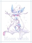 Rating: s
ID: 5664283
Date: 2025-06-24 06:06:54 -0400
Status: pending
Score: 20
2024 ambiguous_gender blue_body blue_fur blush blush_lines bow_(anatomy) broom cleaning_tool clothing crescent_moon eeveelution english_text eyelashes feral fur generation_6_pokemon hat headgear headwear hi_res looking_at_viewer momu_shi_36 moon nintendo paws pink_eyes pokemon pokemon_(species) quadruped ribbons_(anatomy) shiny_pokemon simple_background sitting solo sparkles sylveon text white_body white_fur witch_hat post #5664283