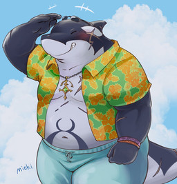 belly blush clothing eyewear fish hawaiian_shirt male marine mioki scar shark shirt smile sunglasses tokyo_afterschool_summoners typhon
Rating: Safe
Score: 1
User: arli
Date: August 19, 2017 belly blush clothing eyewear fish hawaiian_shirt male marine mioki scar shark shirt smile sunglasses tokyo_afterschool_summoners typhon
Rating: Safe
Score: 1
User: arli
Date: August 19, 2017