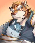 Rating: s
ID: 4849377
Date: 2024-06-13 03:12:53 -0400
Status: active
Score: 10
2024 absurd_res anthro argo_northrop barazoku biped blue_body blue_fur btst58 canid canine canis character_request countershade_fur countershading duo felid fur grantly_bell hi_res hug knights_college looking_at_another looking_at_partner male mammal orange_body orange_fur pantherine tiger white_body white_countershading wolf post #4849377