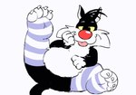 Rating: s
ID: 5289806
Date: 2025-01-05 22:59:48 -0500
Status: active
Score: 56
animated anthro belly clothing felid feline freakpaws hi_res legwear looney_tunes male mammal patting_belly short_playtime solo spread_legs spreading sylvester_(looney_tunes) tail tail_motion tailwag thigh_highs warner_brothers post #5289806