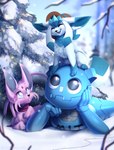 Rating: s
ID: 3859401
Date: 2023-02-07 12:52:34 -0500
Status: active
Score: 53
4_toes absurd_res android anthro bloominglynx blue_body blue_ear_tips blue_fur blue_inner_ear blue_metal blue_scarf brown_clothing brown_hat brown_headwear carrying_another christmas christmas_decorations christmas_lights christmas_tree clothing daww detailed_background digital_media_(artwork) digital_painting_(artwork) dipstick_ears ear_markings eeveelution english_text espeon eyes_closed feet female_(lore) feral fur generation_2_pokemon generation_4_pokemon glaceon godot_(game_engine) godot_(robot) grey_inner_ear group happy hat headgear headwear hi_res holidays looking_at_another looking_up lying machine male male_(lore) metallic_body mew_pur_pur mickeon mostly_nude multicolored_ears nintendo on_front on_head outside painting_(artwork) pink_body pink_fur plant pokemon pokemon_(species) red_scarf robot scarf scarf_only sitting_on_another sitting_on_head size_difference smile snow snow_on_trees text toes tree trio winter post #3859401