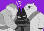 Rating: s
ID: 1942189
Date: 2019-07-24 22:29:11 -0400
Status: active
Score: 10
2019 amateru_kai anthro badger badgerclops bear bearclops_(mao_mao) bodily_fluids cartoon_network domestic_cat exclamation_point eye_patch eyes_closed eyewear felid feline felis group hand_holding humanoid_hands male mammal mao_mao:_heroes_of_pure_heart mustelid musteline overweight overweight_male polar_bear question_mark sheriff_mao_mao_mao simple_background sweat ursine post #1942189