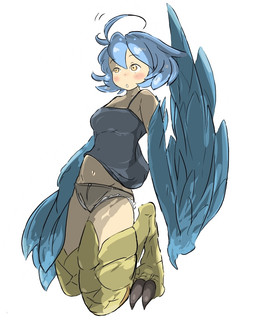 Rating: s
ID: 4776394
Date: 2024-05-11 11:29:44 -0400
Status: active
Score: 21
2020 :o ahoge avian blue_body blue_feathers blue_hair blush bottomwear breasts cleavage clothed clothing crotch_lines daisy_dukes denim denim_bottomwear denim_clothing denim_shorts european_mythology eyebrow_through_hair eyebrows feathered_wings feathers feet female greek_mythology hair harpy hinekure7 hotpants humanoid kneeling monster_girl_(genre) monster_musume mythological_avian mythological_creature mythology navel open_mouth papi_(monster_musume) scuted_legs scutes shirt shorts simple_background solo talons tank_top toes topwear translucent translucent_hair white_background wings yellow_eyes post #4776394