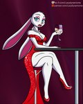 Rating: s
ID: 5547911
Date: 2025-05-04 06:01:39 -0400
Status: active
Score: 9
alcohol anthro beverage breasts buckteeth cleavage clothed clothing cupcake_(liar's_bar) dress evening eyelashes female footwear fur hi_res high_heels lagomorph lazydynamisme leporid liar's_bar lipstick makeup mammal rabbit shoes solo teeth text url white_body white_fur post #5547911