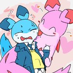 Rating: s
ID: 5041220
Date: 2024-09-10 10:08:05 -0400
Status: active
Score: 34
1:1 2024 ambiguous_gender anthro april_fools'_day ardest back_spikes blue_body blue_fur blue_markings blush bodily_fluids chillet chillet_(palworld!_more_than_just_pals) chillet_ignis clothed clothing digital_media_(artwork) dipstick_ears duo ear_markings eyes_closed feral fur heart_symbol holidays jacket licking licking_another licking_partner long_body low_res mammal markings multicolored_ears mustelid open_mouth pal_(species) palworld palworld!_more_than_just_pals pink_body pink_fur pocketpair red_markings red_spikes romantic romantic_couple spikes spikes_(anatomy) standing sweat sweater tail tongue tongue_out topwear post #5041220