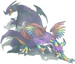 Rating: s
ID: 5346679
Date: 2025-02-02 11:22:59 -0500
Status: active
Score: 13
2008 2_horns 3_horns ambiguous_gender avian beak biped claws curved_horn digital_drawing_(artwork) digital_media_(artwork) dragon dragon_quest dragon_quest_monsters dragonlord dragonlord_(dragon_form) duo facial_horn feathered_wings feathers feet feral finger_claws frill_(anatomy) full-length_portrait head_crest head_frill horn kuri_(artist) looking_at_viewer male membrane_(anatomy) membranous_wings multi_horn multicolored_body multicolored_feathers multicolored_horn mythological_creature mythological_scalie mythology nose_horn portrait pose prism_peacock purple_body purple_scales quadruped rainbow_body rainbow_feathers rainbow_horn red_claws scales scalie semi-anthro shaded sharp_teeth simple_background snout square_enix standing tail talons tan_body tan_scales teeth toe_claws toes tongue tongue_out white_background white_body wings post #5346679
