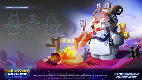 Rating: s
ID: 5708889
Date: 2025-07-14 17:50:28 -0400
Status: active
Score: 0
16:9 2023 4k absurd_res adobe_photoshop_(artwork) ambiguous_anthro ambiguous_gender anthro apron artist_name black_hair blue_sky candy chiara_tomasello clothing colored copyright_symbol cutlery dancing dessert digital_drawing_(artwork) digital_media_(artwork) english_description english_text eyewear eyewear_on_head female female_anthro fire food fur goggles goggles_on_head grey_body group hair hair_bun hi_res holding_fork holding_spoon kitchen_utensils lagomorph larger_anthro laser_eyes light lighting lips long_ears machine mammal mario_plus_rabbids_sparks_of_hope marshmallow metallic_body mitten_hands momma_(mario_plus_rabbids) nintendo no_eyebrows noseless nude_ambiguous nude_anthro official_art outside rabbid raving_rabbids rayman_(series) red_lips robot robot_anthro rotisserie shaded size_difference sky smaller_ambiguous smaller_anthro spoon standing symbol t-pose text tools ubisoft white_apron white_body white_clothing white_fur widescreen year post #5708889