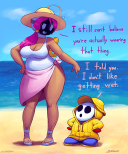 2017 absurd_res beach big_breasts bob-omb breasts cleavage clothed clothing dark_skin dialogue english_text eyelashes female footwear hair hat hi_res humanoid hybrid larger_female male mario_bros mask mataknight nintendo not_furry outta_sync pink_hair raincoat sandals seaside shy-bomb shygirl shyguy size_difference slightly_chubby smaller_male text video_games water
Rating: Safe
Score: 10
User: ROTHY
Date: June 22, 2017 2017 absurd_res beach big_breasts bob-omb breasts cleavage clothed clothing dark_skin dialogue english_text eyelashes female footwear hair hat hi_res humanoid hybrid larger_female male mario_bros mask mataknight nintendo not_furry outta_sync pink_hair raincoat sandals seaside shy-bomb shygirl shyguy size_difference slightly_chubby smaller_male text video_games water
Rating: Safe
Score: 10
User: ROTHY
Date: June 22, 2017