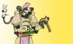 Rating: s
ID: 132133
Date: 2011-04-28 11:31:26 -0400
Status: active
Score: 4
adeptus_astartes alternate_species angel_(mlp) armor bolt_gun carrot celery crossover duo feral fluttershy_(mlp) food friendship_is_magic full_armor ghetto_mole gun hasbro headgear helmet humanoid lagomorph leporid machine male mammal my_little_pony not_furry_focus plant power_armor rabbit ranged_weapon space_marine syringe vegetable warhammer_(franchise) warhammer_40000 weapon post #132133