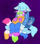 Rating: s
ID: 5443536
Date: 2025-03-19 12:37:15 -0400
Status: active
Score: 12
2025 4_tails age_difference ambiguous_gender anthro anthry_(sparklecare) barefoot blue_body blue_bottomwear blue_clothing blue_coat blue_fur blue_pants blue_topwear bottomwear canid canine cheek_spots chem_mick_ill chimeracocks clothing coat dipstick_tail domestic_cat duo eyewear feet felid feline felis fennec_fox fox fur glasses green_eyewear green_glasses hand_on_belly hi_res hybrid incest_(lore) inner_ear_fluff lab_coat lagomorph leporid mammal markings multi_tail nonbinary_(lore) orange_clothing orange_coat orange_topwear pants parent_(lore) parent_and_child_(lore) pawpads polaris_amry_klepsky purple_body purple_ears purple_fur rabbit sleeping sleeping_together slightly_chubby sparklecare tail tail_markings topwear true_fox tuft winter_coat young post #5443536