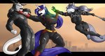 Rating: s
ID: 4349943
Date: 2023-10-13 12:32:21 -0400
Status: active
Score: 10
2023 4_toes 5_fingers abs anthro artificer_(voriof1) athletic athletic_anthro athletic_female athletic_male big_breasts black_bodysuit black_clothing black_hair black_latex black_nose black_skinsuit blue_eyes bodysuit breasts canid canine canis claws clothed clothing cross domino_mask dragon equid equine eyemask eyewear feet female fight fingers fur glasses gloves grey_body grey_fur grey_hair group hair handwear hi_res hindpaw horn humanoid_hands kelshin latex latex_clothing male maltese_cross mammal mask mythological_creature mythological_equine mythological_scalie mythology open_mouth paws planktonheretic purity_dewinter purple_hair red_clothing red_eyes red_gloves red_handwear red_latex scales scalie scratches skinsuit staff superhero supervillain tail teeth tight_clothing toe_claws toes tongue torn_clothing trio unicorn unicorn_horn wearing_mask white_body white_fur white_scales wolf post #4349943