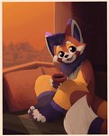 Rating: s
ID: 5667647
Date: 2025-06-25 19:44:00 -0400
Status: active
Score: 3
absurd_res ailurid aki_red_panda anthro archer_(archeremberpelt) cheek_tuft claws container cup detailed_background facial_tuft hair hi_res holding_object looking_at_viewer male mammal neck_tuft open_mouth pawpads pillow plant pointy_ears red_panda signature sitting solo tongue tree tuft whiskers post #5667647