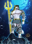 Rating: s
ID: 4578914
Date: 2024-02-04 20:56:05 -0500
Status: active
Score: 3
2017 abs accessory anthro armor beard bottomwear bracers brown_hair canid canine canis clothing digital_media_(artwork) european_mythology facial_hair fur glowing greek_mythology hair headband hi_res loincloth male mammal melee_weapon multicolored_body multicolored_fur mythology polearm poseidon poseidon_(xxsparcoxx) solo trident two_tone_body two_tone_fur underwater water weapon wolf xxsparcoxx post #4578914