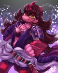 Rating: s
ID: 4227838
Date: 2023-08-12 02:27:35 -0400
Status: active
Score: 36
2022 anthro arm_tuft arm_wraps belt biped black_markings bottomwear bra breasts canid canine canis cheek_tuft chest_tuft cleavage clothed clothing colored digital_media_(artwork) domestic_dog donner_dagger_fur_hire duel_monster ear_markings eyelashes facial_tuft female female_anthro fingers floppy_ears front_view fur fur_hire glistening glistening_eyes hair hi_res kemono long_hair looking_at_viewer mammal markings medium_breasts monotone_hair monotone_tail multicolored_body multicolored_fur nakigara open_clothing open_shirt open_topwear pink_body pink_ears pink_fur portrait pupils purple_bra purple_clothing purple_hair purple_shirt purple_tail purple_topwear purple_underwear red_body red_fur red_markings scabbard shaded shirt shoulder_pads simple_background snout solo standing tail three-quarter_portrait three-quarter_view topwear tuft two_tone_body two_tone_fur underwear white_bottomwear white_clothing wraps yellow_eyes yellow_pupils yu-gi-oh! post #4227838