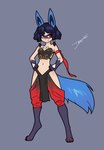 Rating: s
ID: 5647312
Date: 2025-06-16 21:46:33 -0400
Status: active
Score: 18
armor blue_eyes blue_tail bottomwear breastplate breasts clothing dragonfu female fluffy fluffy_tail freckled_face freckled_legs freckled_shoulders freckles generation_4_pokemon gloves_(marking) grey_background hi_res humanoid loincloth lucario markings midriff navel nintendo pokemon pokemon_(species) red_eyes simple_background solo tail post #5647312