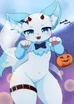 Rating: s
ID: 4878830
Date: 2024-06-26 00:01:12 -0400
Status: active
Score: 28
2023 2_horns 4_fingers ambient_bat ambiguous_gender anthro basket bat_accessory big_eyes black_bow_tie black_nose black_outline blue_body blue_eyes blue_fur blush bow_tie canid canine cel_shading cheek_tuft claws clothing container cosmic_background costume cute_fangs digital_media_(artwork) dipstick_tail eyebrows eyes_closed facial_tuft fangs featureless_crotch finger_claws fingers fox front_view fur ghost halloween halloween_costume hi_res holidays horn inner_ear_fluff kemono looking_at_viewer mammal markings mostly_nude multicolored_body multicolored_fur navel open_mouth open_smile outline pawpads pink_pawpads portrait pumpkin_basket pupils red_horn ruff shaded shirom smile solo spirit standing starry_background tail tail_markings teeth thick_thighs thigh_belt three-quarter_portrait tuft two_tone_body two_tone_fur white_body white_fur wide_hips post #4878830
