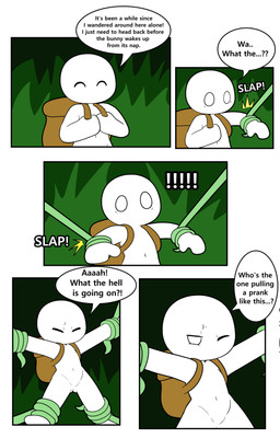 Rating: s
ID: 5595927
Date: 2025-05-24 20:29:04 -0400
Status: active
Score: 44
absurd_res backpack comic dialogue english_text exclamation_point eyes_closed featureless_crotch hi_res human humanoid male mammal navel one_eye_closed onomatopoeia plant plant_tentacles restrained shocked solo sound_effects speech_bubble text tonytoran vines post #5595927