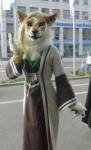 Rating: s
ID: 256258
Date: 2012-10-11 11:32:46 -0400
Status: active
Score: 14
ambiguous_gender animalia anthro canid canine chimera clothing costume eurofurence felid feline fox fursuit germany grandfathered_content group hi_res hybrid lynx magdeburg mammal mithria_(character) qarrezel real solo_focus text post #256258