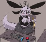 Rating: s
ID: 5173785
Date: 2024-11-10 19:15:32 -0500
Status: active
Score: 57
annoyed anthro arm_tuft armwear big_tail black_eyeshadow bodily_fluids bottomwear breasts chair cleavage clothed clothing collar crop_top denim denim_bottomwear denim_clothing desk elbow_gloves eyelashes eyeshadow female fur furniture gloves gun hand_on_chin handwear head_tuft horn jeans kiseff makeup markings midriff multi_ear on_chair pants pear-shaped_figure ranged_weapon red_eyes shirt shoulder_tuft sitting sitting_on_chair solo source_request spots spotted_body spotted_fur suki_nipps sweat table tail thick_thighs thinking tools topwear tuft unavailable_at_source unknown_species weapon white_body white_fur white_tail wide_hips post #5173785