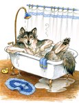 Rating: s
ID: 4971538
Date: 2024-08-08 04:34:21 -0400
Status: active
Score: 24
2002 anthro bath_mat bathing bathtub black_nose black_pawpads canid canine canis claw_foot_bathtub colored_pencil_(artwork) digitigrade feet fur grey_body grey_fur hindpaw looking_at_viewer male mammal megan_giles nude pawpads paws puddle relaxing rubber_duck shaded shower_curtain shower_head signature snout solo tail traditional_media_(artwork) washcloth water wolf post #4971538