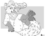 Rating: s
ID: 5611905
Date: 2025-05-31 16:01:47 -0400
Status: active
Score: 10
2025 ailurid anthro chest_tuft claws cross-popping_vein crossed_legs dialogue disney english_text fangs feet female fur hair hindpaw looking_aside lying mammal marcushunter ming_lee_(turning_red) nude on_back open_mouth paws pixar red_panda signature solo speech_bubble tail teeth text tuft turning_red post #5611905