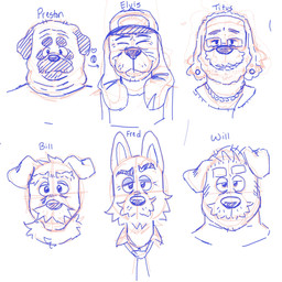 Rating: s
ID: 5671608
Date: 2025-06-27 16:46:57 -0400
Status: pending
Score: 2
1:1 bill_(p_rindustries) canid canine canis chest_tuft clothing digit_ring dobermann domestic_dog ear_piercing elvis_(p_rindustries) english_text eyebrows facial_hair fishing_hat flesh_tunnel floppy_ears fred_(p_rindustries) gauge_piercing guide_lines hi_res jewelry male mammal mature_male model_sheet molosser mullet mustache necklace necktie overalls piercing pinscher preston_(p_rindustries) pug raised_eyebrow ring simple_background sketch small_molosser text titus_(p_rindustries) toy_dog tuft wedding_ring white_background will_(p_rindustries) wolf post #5671608