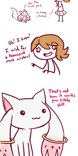 Rating: s
ID: 2818787
Date: 2021-07-07 00:09:53 -0400
Status: active
Score: 141
3_fingers :3 big_head brown_hair comic dialogue duo english_text female feral fingers fur hair humanoid humor incubator_(puella_magi) kyubey long_inner_ear_fluff looking_at_another mammal on_model puella_magi puella_magi_madoka_magica red_eyes ring short_hair simple_background sitting slurpoof smile standing talking_feral text that's_not_how_it_works_you_little_shit toony unavailable_at_source white_background white_body white_fur post #2818787